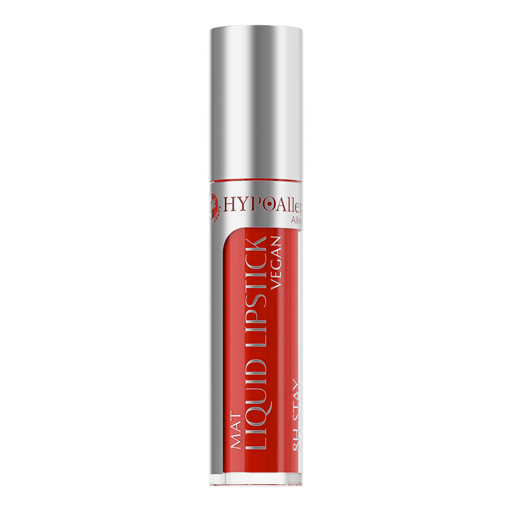 HYPOALLERGENIC-MAT-LIQUID-LIPSTICK-09-PARIS-8H-STAY_1000x1000px أحمر شفايف سائل مات Bell HYPOAllergenic | تغطية كثيفة وثبات 8 ساعات | معتمد - Image 1