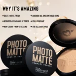 PMT001(بودرة فورايفر52 فوتو مات كومباكت – Photo Matte Compact Powder) - Image 3