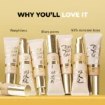 فاونديشن فوريفر52 Sensational Foundation SPF50بتركيبة خفيفة ولمسة طبيعية SNS100 - Image 3