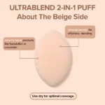 Ultrablend 2 in 1 Puff & Sponge - SP030 - Image 7